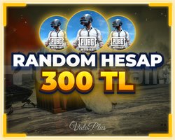 300 TL PUBG RANDOM HESAP | ULTRA VİP