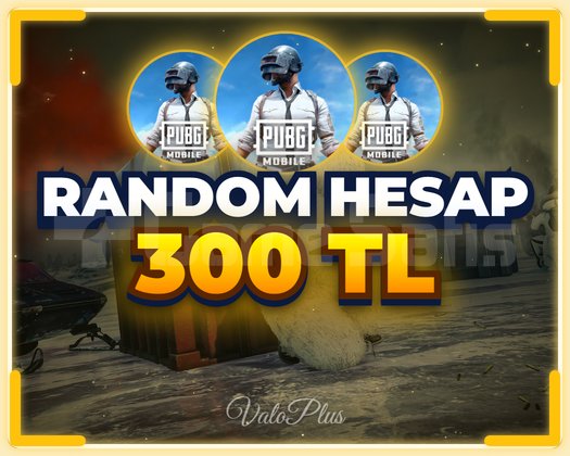 300 TL PUBG RANDOM HESAP | ULTRA VİP