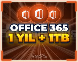 OFFICE 365 PRO PLUS | 1 YIL + 1TB