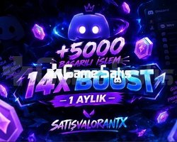 14X BOOST AYLIK - DİREK TESLİMAT!