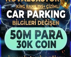 KING RANK +195 ÇİZİMLİ 50MPARA 30KCOİN