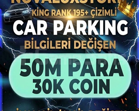 KING RANK +195 ÇİZİMLİ 50MPARA 30KCOİN