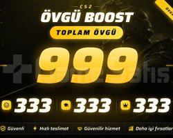 333 ÖVGÜ BOOST YEŞİL GÜVEN FAKTÖRÜ