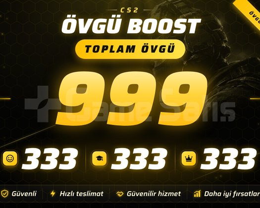 333 ÖVGÜ BOOST YEŞİL GÜVEN FAKTÖRÜ