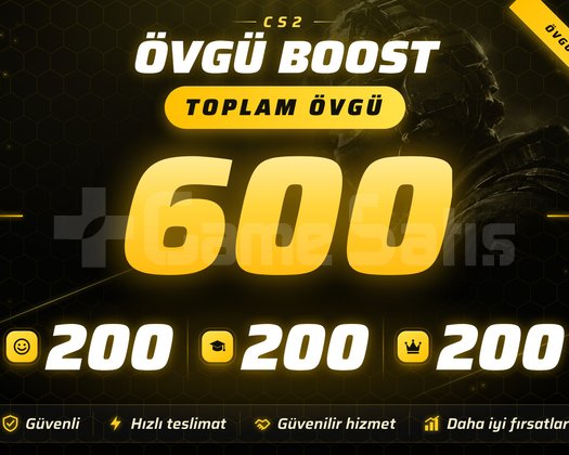 600 ÖVGÜ BOOST YEŞİL GÜVEN FAKTÖRÜ