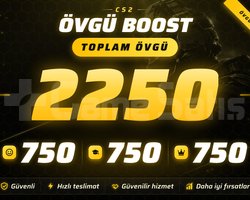 750 ÖVGÜ BOOST YEŞİL GÜVEN FAKTÖRÜ