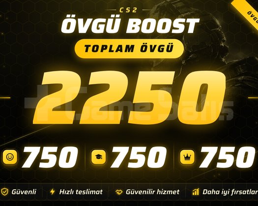 750 ÖVGÜ BOOST YEŞİL GÜVEN FAKTÖRÜ