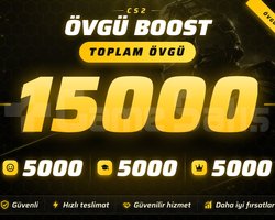 15000 ÖVGÜ BOOST YEŞİL GÜVEN FAKTÖRÜ