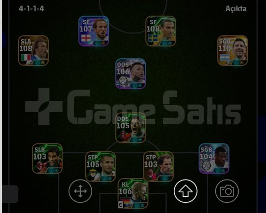 KG3268 6 BOMBACI + 110 MESSİ 108 İBRA