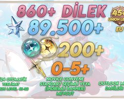 EU UL45+ | 89500+ Astrite + 200 Tides