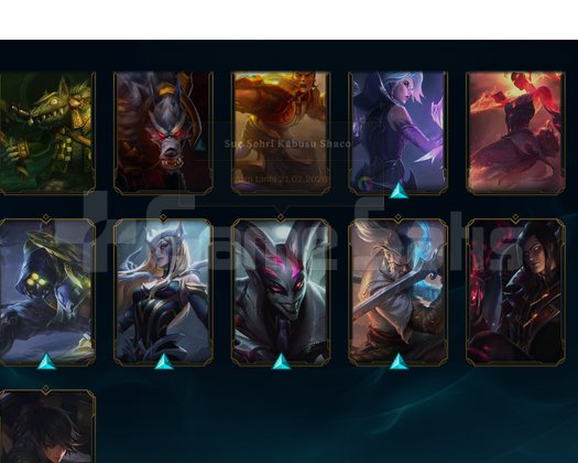 LOL EUW 77LVL ZEDMAİN TEMİZ HESAP
