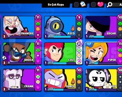 Brawl stars mükemmel hesap no 1