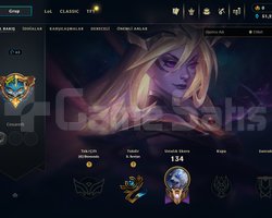 LOL TR UNRANKED 63 SV TERTEMİZ HESAP