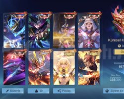 Küresel 5 legendli süper hesap