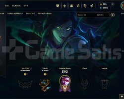 EUW 606 SKİN 240 İCON UNRANKED FUL+FUL