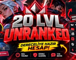 20 LEVEL SMURF! Dereceliye Hazır Hesap