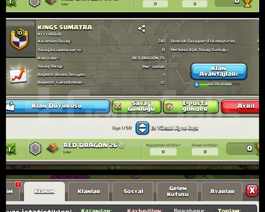 10sv Derecesiz Lig Klan