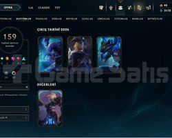 BLACK ALİSTAR+PAX+TF+HEPSİ FULL RARE