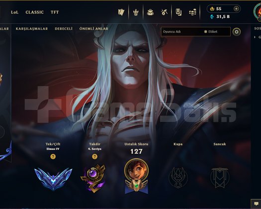 EUW / DIAMOND 4 /  83 WR / 2020 KURULUM