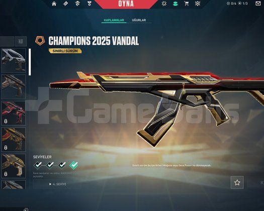 Smurflük Top Rank Dia, Skinli Hesap