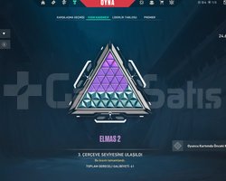 Smurflük Top Rank Dia, Skinli Hesap