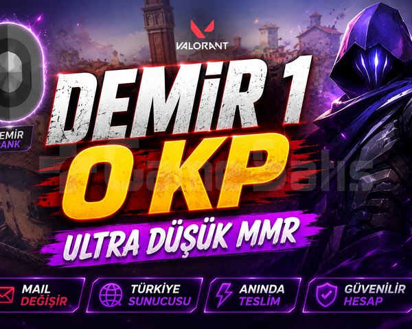 SIFIR MMR DEMİR 1 0 KP ANINDA TESLİM