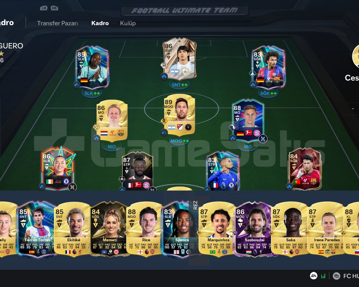 FC 27 PC HESABI WEB AÇIK AGUERO