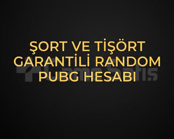 Pubg Mobile Şort Tişört Garantili Hesap