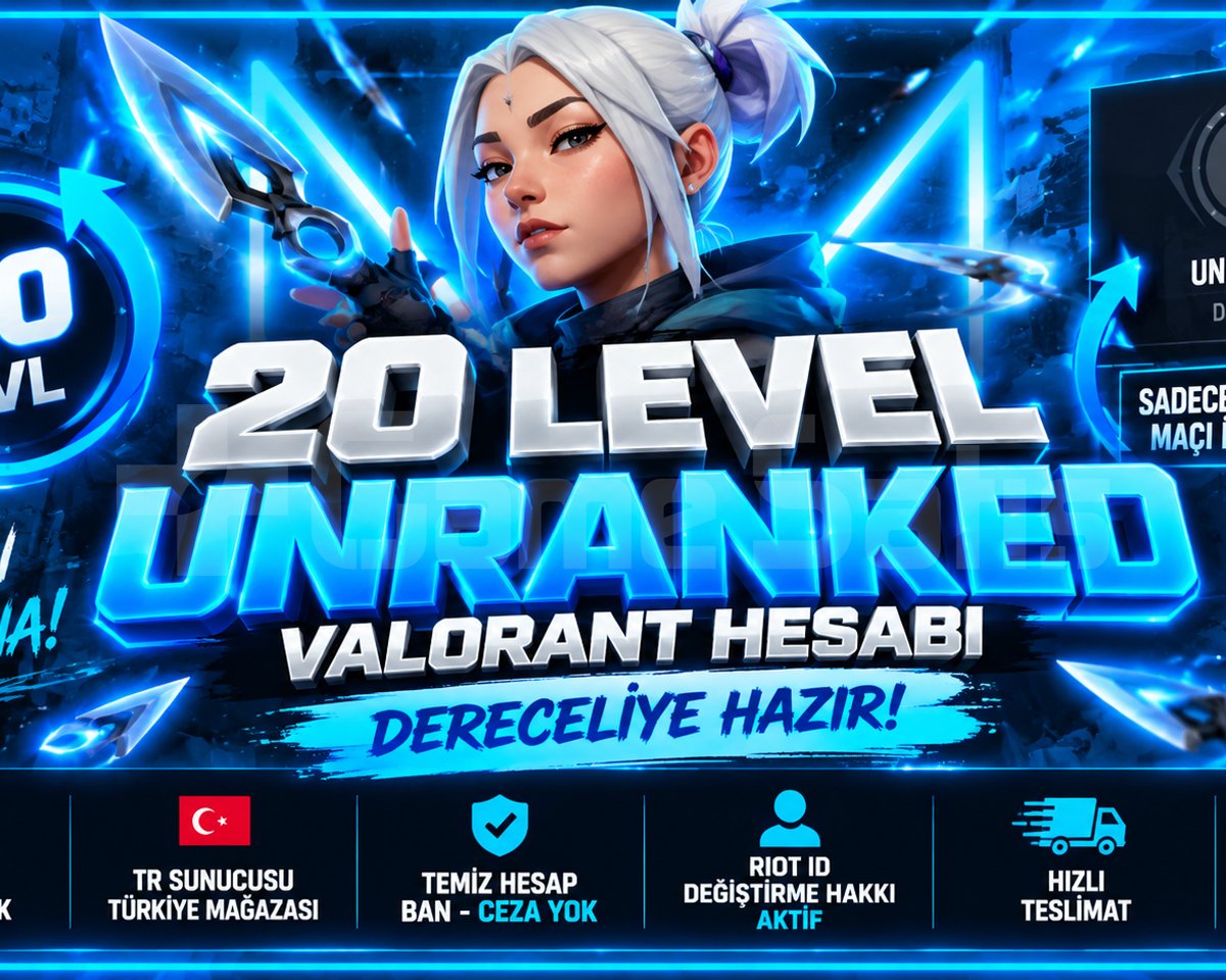 DERECELİ AÇIK! 20 Lwl Smurf Hesap