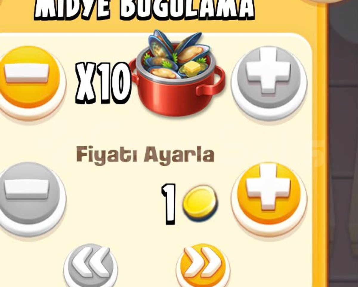 50 adet midye buğlama