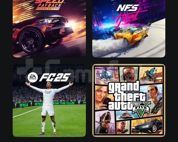 Fc25 ufc4 gta5 resident evil4