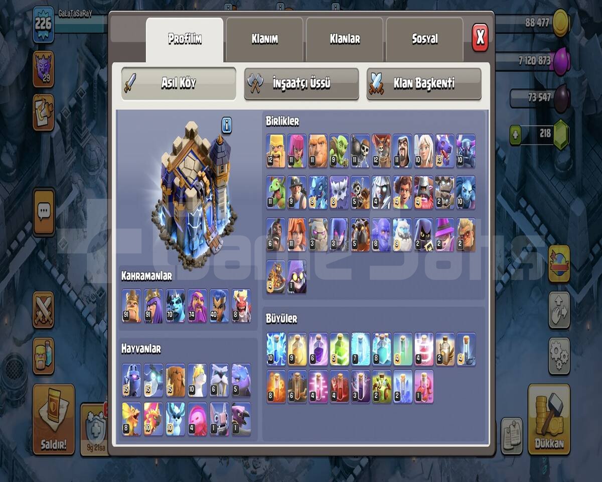 TH18 ARKAPLAN DOLU TERTEMİZ HESAP!!