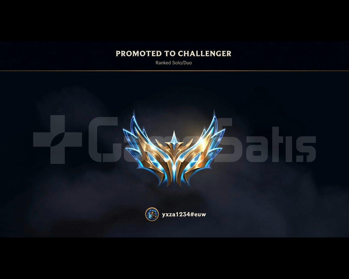 EUW challengerdan elo boost