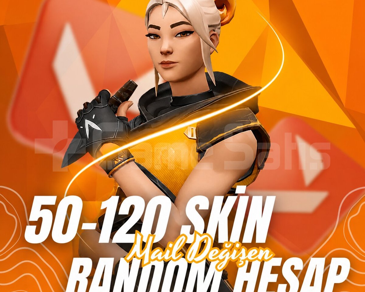 Valorant 50-120 Mail Değişen Random Hesa