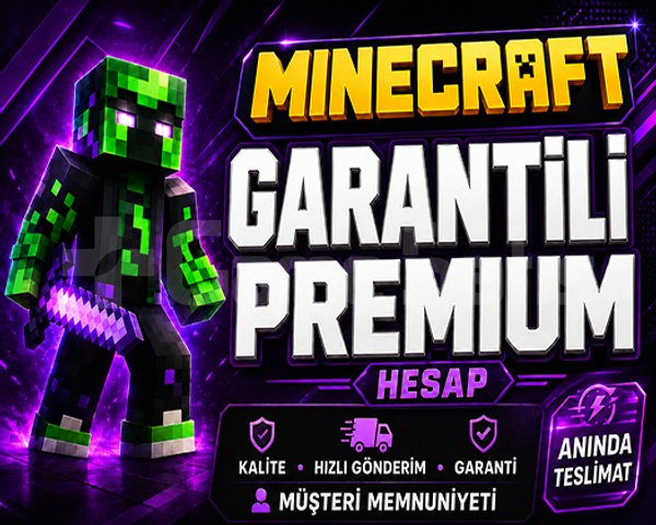 Oto Teslim | Minecraft Premium | Garanti