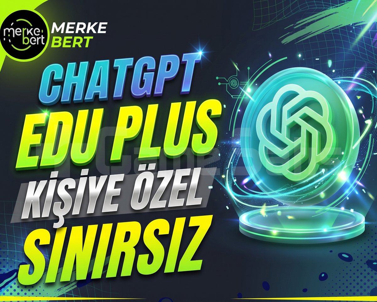 ChatGPT PLUS / 2 YIL EDU PLUS Hesap