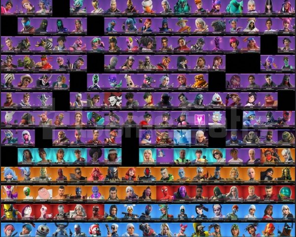Fortnite 227 skin tryhard hesap