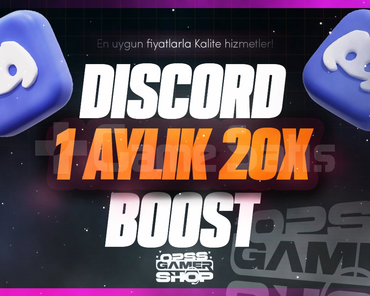 Discord Boost 20X