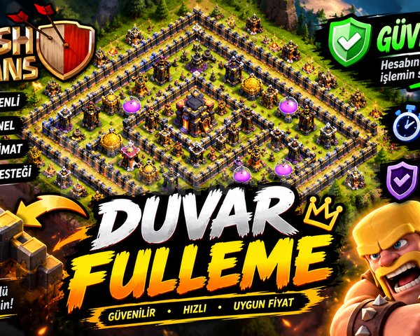 Clash of Clans Hesap Fulleme