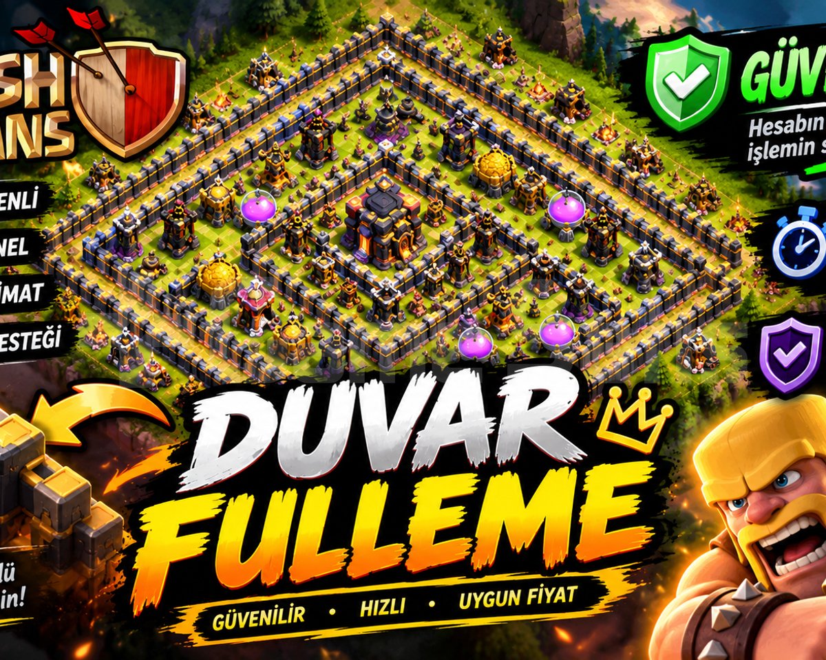 Clash of Clans Hesap Fulleme