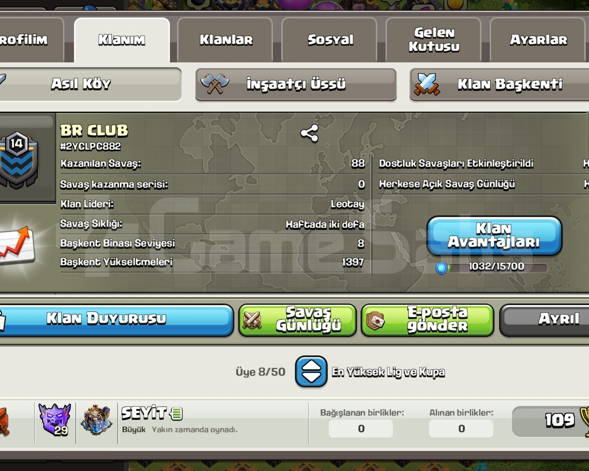 14 Lvl BROTHERS Club başkent 8