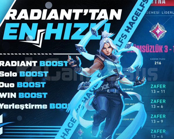 Radyanttan en ucuz ve en hızlı EloBoost!