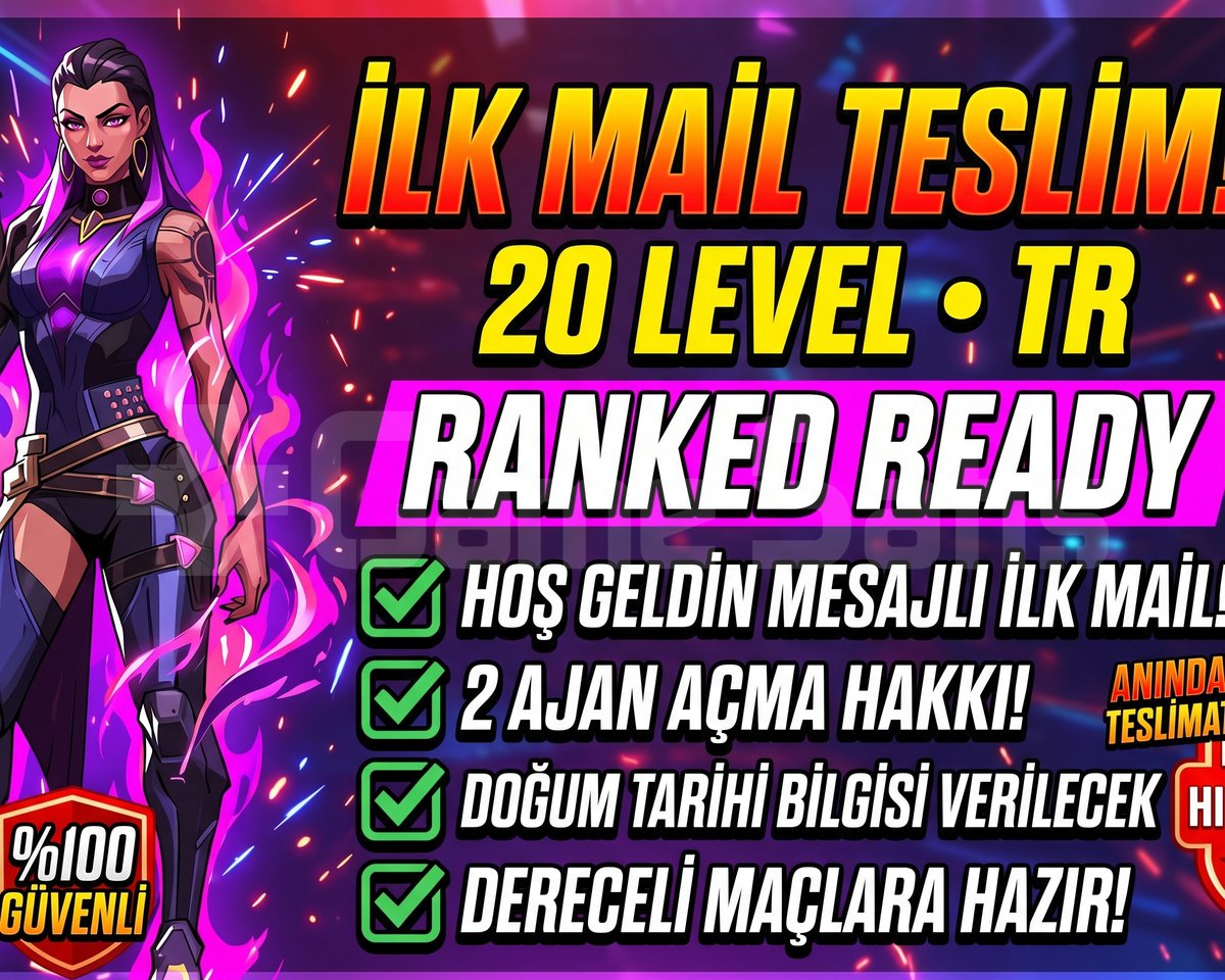 İLK MAİL TESLİM | TR 20 LVL UNRANKED