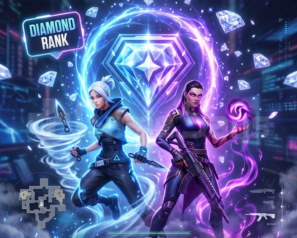 YÜKSEK MMR + DIAMOND+ 25 LVL SMURF!!