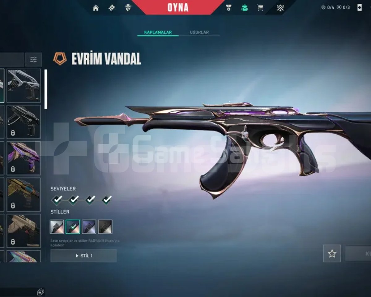Vct karambit evori bıçak evrim vandal