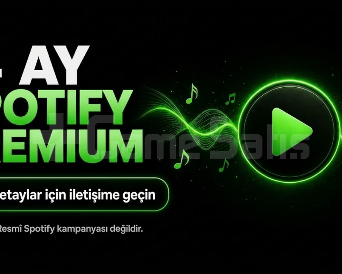 UYGUN FİYATLI 4 AYLIK SPOTİFY PREMİUM