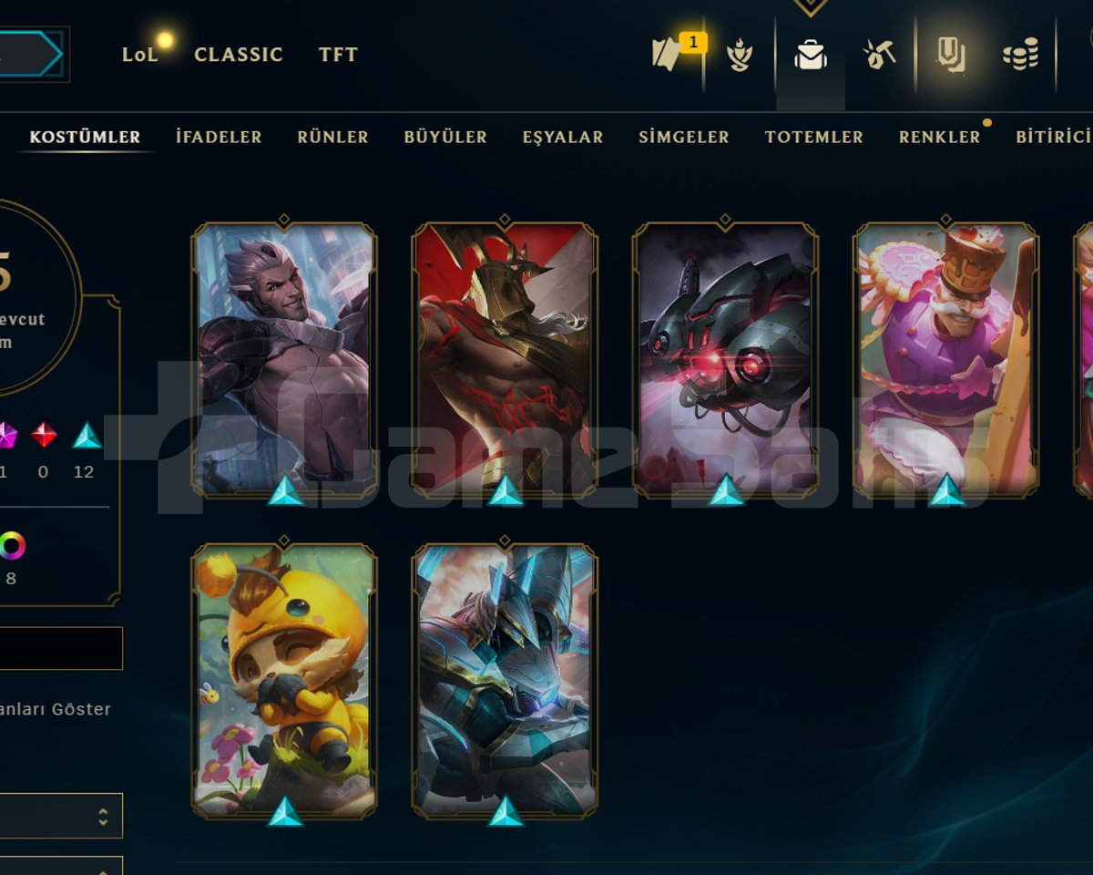 EUW / ZÜMRÜT 4 / 25 SKİN - 156 HERO