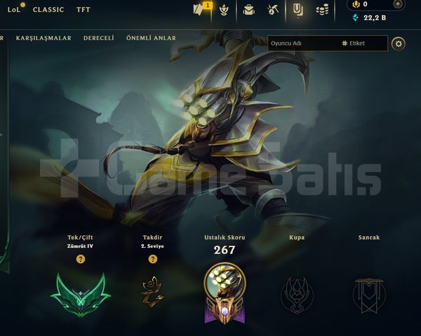 EUW / ZÜMRÜT 4 / 25 SKİN - 156 HERO
