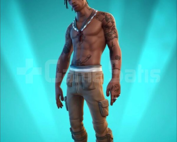 FORTNİTE TRAVIS SCOTT! olan GÜNLÜK KİRAL