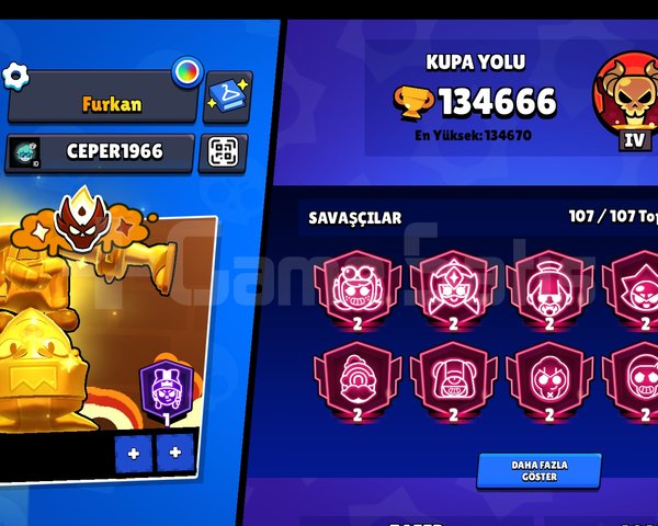 134k kupa mükemmel hesap!!!